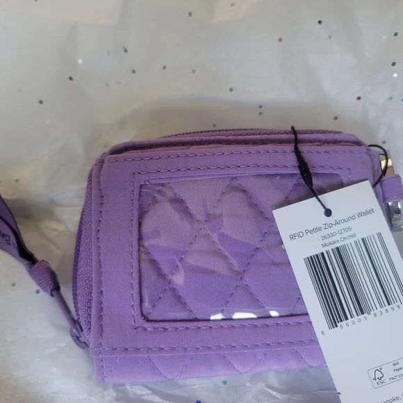 Vera Bradley RFID Petite Zip-Around Wallet - Picture 6 of 6